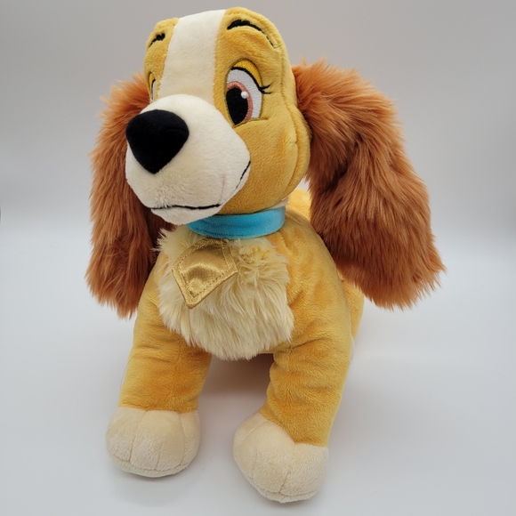 DISNEY | Lady from Lady & The Tramp movie plush stuffie stuffed animal 15" - Picture 1 of 7